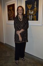 at painting exhibition - epic on rock in cymroza, Mumbai on 15th April 2014